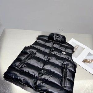 Moncler Men’s Black Goose Down Puffer Vest